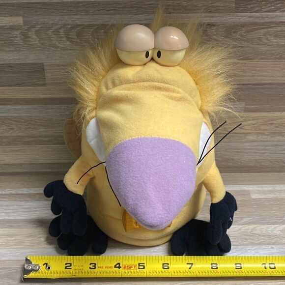 Angry Beavers Norbert Nickelodeon Vintage 1998 Mattel 10" Chomping Plush euc - Picture 9 of 11